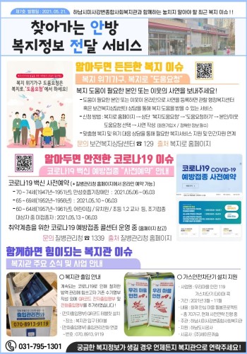제7호 찾아가는 안방 복지정보 전달서비스 이미지