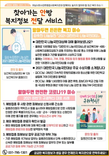 제36호 찾아가는 안방 복지정보 전달서비스 이미지