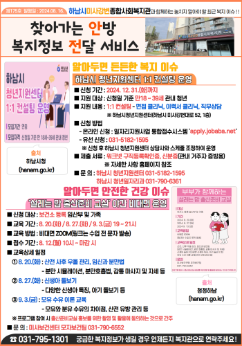 제175호 찾아가는 안방 복지정보 전달서비스 이미지