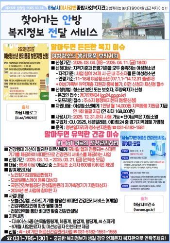 제205호 찾아가는 안방 복지정보 전달서비스 이미지