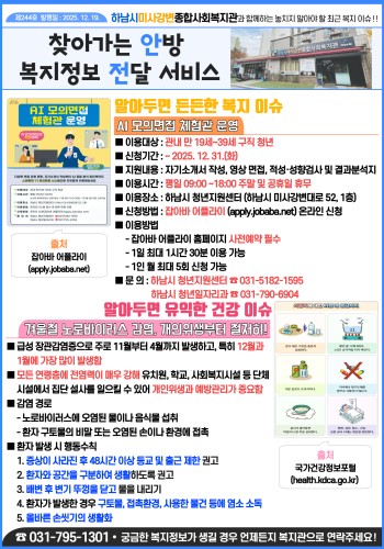 제244호 찾아가는 안방 복지정보 전달서비스 이미지