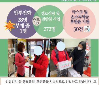 11월 19일 코로나19 극복! 안부전화로 마음을 전합니다. 이미지