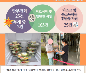 7월 3일 코로나19 극복! 안부전화로 마음을 전합니다. 이미지