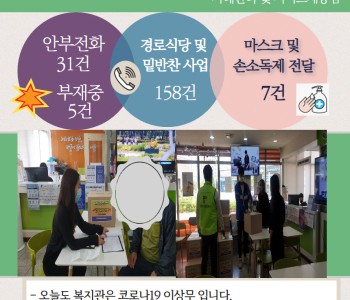 4월 17일 코로나19 극복! 안부전화로 마음을 전합니다. 이미지